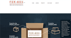 Desktop Screenshot of forboxpackaging.com