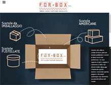 Tablet Screenshot of forboxpackaging.com